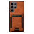 thumbnail image 1 of ELEHOLD for Samsung S23 Ultra Case, Compatible with Mag Safe Accessory, 2 in 1 Detachable Magnetic Card Holder Faux Lychee Pattern Leather Kickstand Wallet Case for Samsung S23 Ultra,Khaki, 1 of 6
