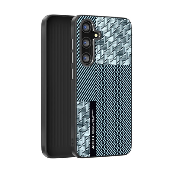 ELEHOLD for Samsung S24 Plus Case, Compatible with Mag Safe Accessories,Slim Thin Military Drop Protection Anti-fingerprint Metal Buttons Non-Slip Texture Shockproof Case for Samsung S24 Plus,D