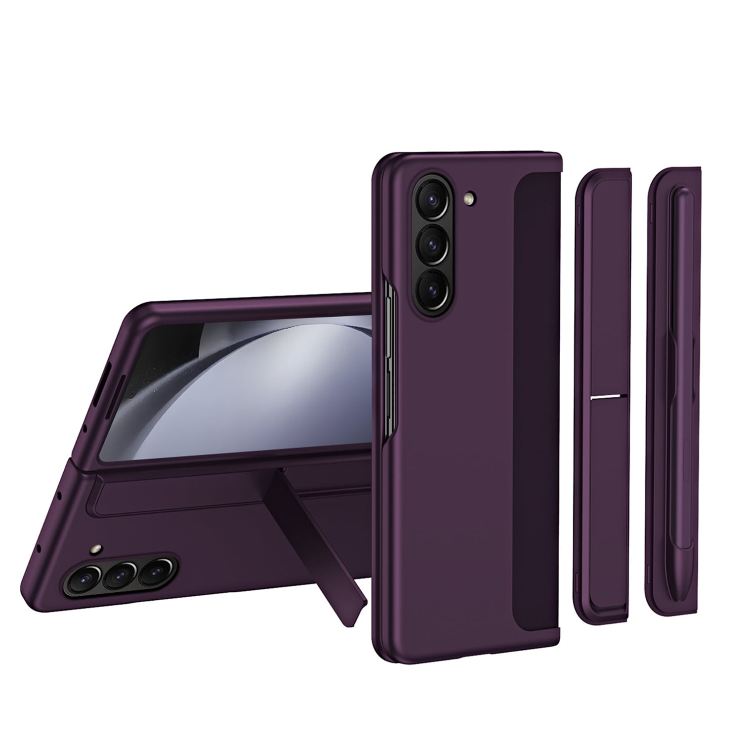 Multifunction Rugged Case ELEHOLD for Samsung Z Fold 6 Case, Multifunction Detachable S Pen ...