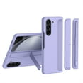 thumbnail image 1 of ELEHOLD for Samsung Z Fold 6 Case, Multifunction Detachable S Pen Holder Kickstand Ultra-Thin Lightweight Scratch Resistant Hard PC Rugged Back  Protective Case for Samsung Z Fold 6,Lavender, 1 of 7