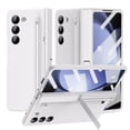 thumbnail image 1 of ELEHOLD for Samsung Z Fold 6 Case, Rugged Slim S Pen & Pen Holder Invisible Kickstand Hinge Protection Anti-Scratch Shockproof Protective Case with Screen Protector for Samsung Z Fold 6,White, 1 of 7