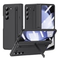 thumbnail image 1 of ELEHOLD for Samsung Z Fold 6 Case, Rugged Slim S Pen & Pen Holder Invisible Kickstand Hinge Protection Anti-Scratch Shockproof Protective Case with Screen Protector for Samsung Z Fold 6,Black, 1 of 7