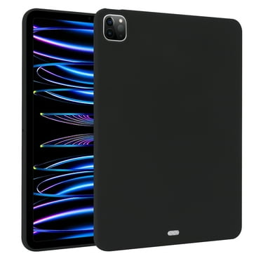 ELEHOLD Silicone Case For Apple iPad 10th Gen Heavy Duty Shockproof Cover, Slim&Lightweight, Soft Skin-Friendly, Anti-Scratch Protective Tablet Cover, Black