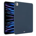 thumbnail image 1 of ELEHOLD Silicone Case For iPad Air 11 2024 Heavy Duty Shockproof Cover, Slim&Lightweight, Soft Skin-Friendly, Anti-Scratch Protective Tablet Cover, Darkblue, 1 of 7