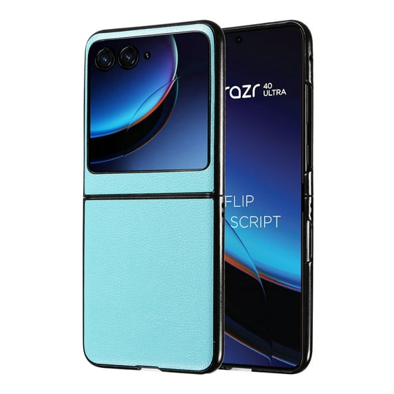 ELEHOLD Slim Case for Motorola Razr 40 Ultra Skin-Friendly Cover, Slim Lightweight Shockproof Non-Slip Anti-Scratch Case for Motorola Razr 40 Ultra,Skyblue