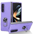thumbnail image 1 of ELEHOLD Slim Case for Samsung Galaxy Z Fold 7 Rugged Case with Metal Ring Holder Kickstand Work with Magnetic Car Mount Holder Shockproof Case for Samsung Galaxy Z Fold 7,Purple, 1 of 12