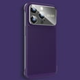 thumbnail image 1 of ELEHOLD Slim Case for iPhone 14 Pro Case Frameless Design Heat Dissipation Honeycomb Full Camera Lens Protection Slim Lightweight Case Cover,darkpurple, 1 of 7