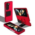 thumbnail image 1 of ELEHOLD Slim Fit Case for Samsung Galaxy Z Fold 7 with Thickened Camera Lens Frame Foldable Hidden Kickstand Non-Slip Full Body Shockproof Protective Cover for Samsung Z Fold 7,Red, 1 of 10