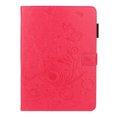 thumbnail image 1 of ELEHOLD Slim Leather Case for iPad 10th Gen 10.9" 2022, Embossed Butterflies Pattern with Card Slots Kickstand Multi-Functional Folio Shockproof Case,Rose, 1 of 6