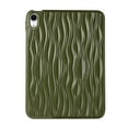 thumbnail image 1 of ELEHOLD Soft Case for iPad 10th Generation 10.9" 2022, with Ripple Design Slim Lightweight Shockproof Anti-Scratch Case for iPad 10th Gen 10.9 inch,Darkgreen, 1 of 7