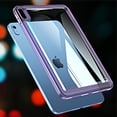 thumbnail image 1 of ELEHOLD Tablet Case for iPad Mini6, Slim Lightweight Anti-Scratch Shockproof Transparent Hard Acrylic Back Cover,Deeppurple, 1 of 7
