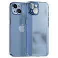 thumbnail image 1 of ELEHOLD Ultra Slim Frosted Rugged Case for iPhone 14 6.1 inch,Lightweight TPU and Clear PC with Lens Protection Case All-Inclusive [Not Yellowing Technology] Full Body Shockproof Protective Cove, Blue, 1 of 8