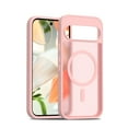 thumbnail image 1 of ELEHOLD Ultra-Thin Magnetic Case For Google Pixel 10 Pro XL/9 Pro XL, Shockproof TPU Frame Hard PC Back Matte Anti-Fingerprint Protective Magnetic Protective Case ,Pink, 1 of 5
