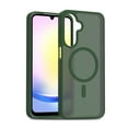 thumbnail image 1 of ELEHOLD Ultra-Thin Magnetic Case For Samsung Galaxy S25 Edge, Shockproof TPU Frame Hard PC Back Matte Anti-Fingerprint Protective Magnetic Protective Case For Samsung Galaxy S25 Edge,Darkgreen, 1 of 5