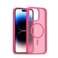 thumbnail image 1 of ELEHOLD Ultra-Thin Magnetic Case For iPhone 15 Plus, Shockproof TPU Frame Hard PC Back Matte Anti-Fingerprint Protective Magnetic Protective Case For iPhone 15 Plus,Rose, 1 of 5