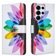 thumbnail image 1 of ELEHOLD Wallet Case for Samsung Galaxy S22 Ultra, PU Leather Patterned Flip Folio Stand Card Slots Magnetic Closure  Shockproof Protective Case for Women Girls,E, 1 of 5