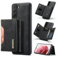 thumbnail image 1 of ELEHOLD Wallet Case for Samsung Galaxy S24 Plus, Premium Vegan Leather Soft TPU Magnetic Detachable Card Holders Kickstand Function Shockproof Full Protection for Samsung S24 Plus,Black, 1 of 11