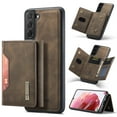 thumbnail image 1 of ELEHOLD Wallet Case for Samsung Galaxy S24 Plus, Premium Vegan Leather Soft TPU Magnetic Detachable Card Holders Kickstand Function Shockproof Full Protection for Samsung S24 Plus,
Coffee, 1 of 11