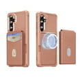 thumbnail image 1 of ELEHOLD Wallet Case for Samsung Galaxy S25, 2-in-1 Magnetic Leather Phone Case with RFID Blocking Card Holder Detachable Wallet ,Strong Magnetic Wireless Charging Compatible ,Rosegold, 1 of 7