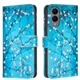 thumbnail image 1 of ELEHOLD Wallet Case for Samsung Galaxy S25 Edge, PU Leather Patterned Flip Folio Stand Card Slots Magnetic Closure  Shockproof Protective Case for Women Girls,G, 1 of 5