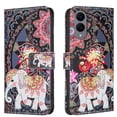 thumbnail image 1 of ELEHOLD Wallet Case for Samsung Galaxy S25 Edge, PU Leather Patterned Flip Folio Stand Card Slots Magnetic Closure  Shockproof Protective Case for Women Girls,B, 1 of 6