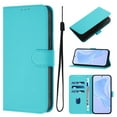 thumbnail image 1 of ELEHOLD Wallet Case for Google Pixel 9 Pro XL, PU Leather Stand Case with 3 Card Holders & Wrist Strap, Shockproof TPU Inner Flip Cover,Lagon, 1 of 8