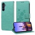 thumbnail image 1 of ELEHOLD Wallet Case for Samsung Galaxy A16 5G, Full Protection PU Leather Flip Case with Card Slots & Kickstand,Green, 1 of 8