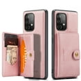 thumbnail image 1 of ELEHOLD Wallet Case for Samsung Galaxy A54 5G,Magnetic Removable Card Slots Slim Lightweight Full Body Protection Multi-Functional Wallet Case,Pink, 1 of 8