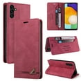 thumbnail image 1 of ELEHOLD Wallet Case for Samsung Galaxy A54 5G with RFID Blocking Card Slots Kickstand Business Style Soft Leather Shockproof Anti-Scratch Case,Red, 1 of 6
