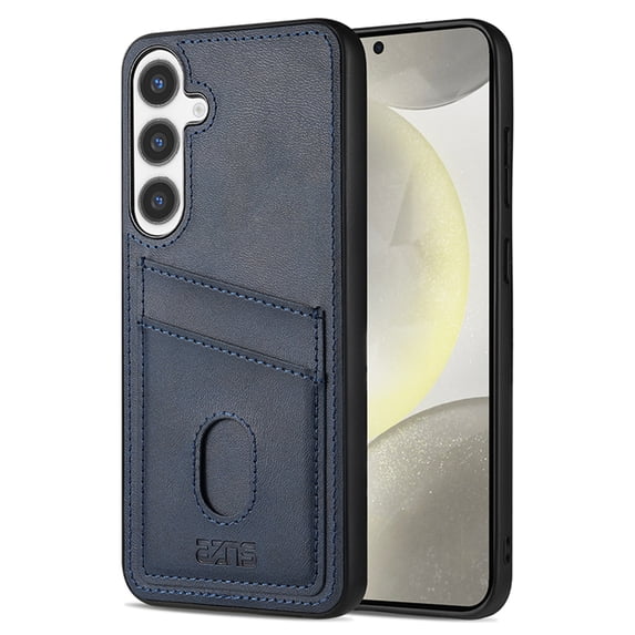 ELEHOLD Wallet Case for Samsung Galaxy S24 FE,Elegant Leather Case with 2 Card Slots, Slim and Stylish Design Cover for Samsung Galaxy S24 FE,Black