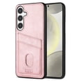 thumbnail image 1 of ELEHOLD Wallet Case for Samsung Galaxy S24 FE,Elegant Leather Case with 2 Card Slots, Slim and Stylish Design Cover for Samsung Galaxy S24 FE,Pink, 1 of 8