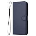 thumbnail image 1 of ELEHOLD Wallet Case for iPhone 17 Pro Max, Shockproof Leather Kickstand Flip Case with Card Slots and Lanyard, Blue, 1 of 7