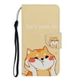 thumbnail image 1 of ELEHOLD Wallet Case for iPhone 15 Pro Folio Flip Case, Cute Pattern with Credict Card Slots Magnetic Clasp Soft Shockproof Leather Protective Case with Wrist Lanyard for iPhone 15 Pro -  Dog, 1 of 7