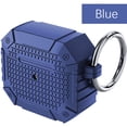 thumbnail image 1 of ELEHOLD for Airpods 4th Gen Case,Military Thin Fit Rugged Sport Hard Full Protective Shockproof Case with Keychain for Airpods 4th Gen,Blue, 1 of 8