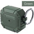 thumbnail image 1 of ELEHOLD for Airpods 4th Gen Case,Military Thin Fit Rugged Sport Hard Full Protective Shockproof Case with Keychain for Airpods 4th Gen,Green, 1 of 8