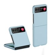 ELEHOLD for Motorola Razr 40 Case, Ultra Slim Thin Durable Matte Hard PC Shockproof Protective Phone Case Cover for Motorola Razr 40,Light Blue