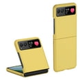thumbnail image 1 of ELEHOLD for Motorola Razr 40 Case, Ultra Slim Thin Durable Matte Hard PC Shockproof Protective Phone Case Cover for Motorola Razr 40,Yellow, 1 of 7