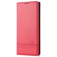 thumbnail image 1 of ELEHOLD for Samsung Galaxy S23 Flip Leather Wallet Case with Card Slots Kickstand Function Shockproof Protective Cover,for Samsung S23,Red, 1 of 6