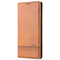 thumbnail image 1 of ELEHOLD for Samsung Galaxy S23 Flip Leather Wallet Case with Card Slots Kickstand Function Shockproof Protective Cover,for Samsung S23,Yellow, 1 of 6