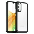 thumbnail image 1 of ELEHOLD for Samsung Galaxy S24 Clear Case Full Body Protection Transparent Clear Back Non-Yellowing Shockproof Slim Fit Case for Samsung S24, Black, 1 of 7