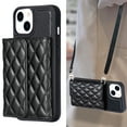 thumbnail image 1 of ELEHOLD for iPhone 11 Case Wallet with Credit Card Holder Crossbody Lanyard, Soft PU Leather Magnetic Flip Folio Purse Case for iPhone 11,Black, 1 of 6