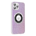 thumbnail image 1 of ELEHOLD for iPhone 11 Pro, Compatible with MagSafe Case,Slim Shockproof Silicone Bling Glitter Full Cover Lens Protection Hard PC Case Cover, pink, 1 of 8