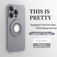 thumbnail image 1 of ELEHOLD for iPhone 12 Pro, Case with Magnetic Invisible Stand Slim Shockproof Anti-Scratch,Compatible with MagSafe Lens Protector Case Cover, gray, 1 of 6