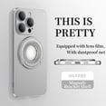 thumbnail image 1 of ELEHOLD for iPhone 14, Case with Magnetic Invisible Stand Slim Shockproof Anti-Scratch,Compatible with MagSafe Lens Protector Case Cover, silver, 1 of 6