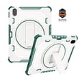 thumbnail image 1 of ELEHOLD for iPad 10th Geneartion 10.9 Inch 2022 Rugged Case with 360° Ratation Hidden Kickstand Pencil Holder Shockproof Heavy Duty Protection Cover for iPad 10.9 Inch,Green, 1 of 6
