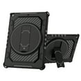 thumbnail image 1 of ELEHOLD for iPad 6th/5th Gen 9.7 Inch 2018/2017 Rugged Case with 360° Ratation Hidden Kickstand Shockproof Heavy Duty Protection Cover for iPad 9.7 Inch,Black, 1 of 12