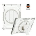 thumbnail image 1 of ELEHOLD for iPad 9th/8th/7th Gen 10.2 Inch 2021/2020/2019 Rugged Case with 360° Ratation Hidden Kickstand Shockproof Heavy Duty Protection Cover for iPad 10.2 Inch,Gray, 1 of 13
