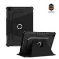 thumbnail image 1 of ELEHOLD for iPad Mini 5 Mini 4 Shockproof Rugged Flip Case Rotation Kickstand Function with Anti-Slip Strip Magnetic Slim Lightweight Anti-Scratch Protective Case for iPad Mini 5/4,Black, 1 of 8