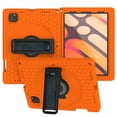 thumbnail image 1 of ELEHOLD for iPad Pro 11 inch 2022/2021/2020/2018 Rugged Case, Heavy Duty Protection Hand Strap Built-in Kickstand Crossbody Shoulder Strap Shockproof Case for iPad Pro 11 inch,Orange, 1 of 10