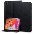thumbnail image 1 of ELEHOLD for iPad Pro 12.9 2021/2020/2018/2022 ,Premium PU Leather Card Slot Folio Stand Cover, Auto Wake/Sleep,Multiple Viewing Angles Magnetic Smart Shockproof Protective Cover,Black, 1 of 6